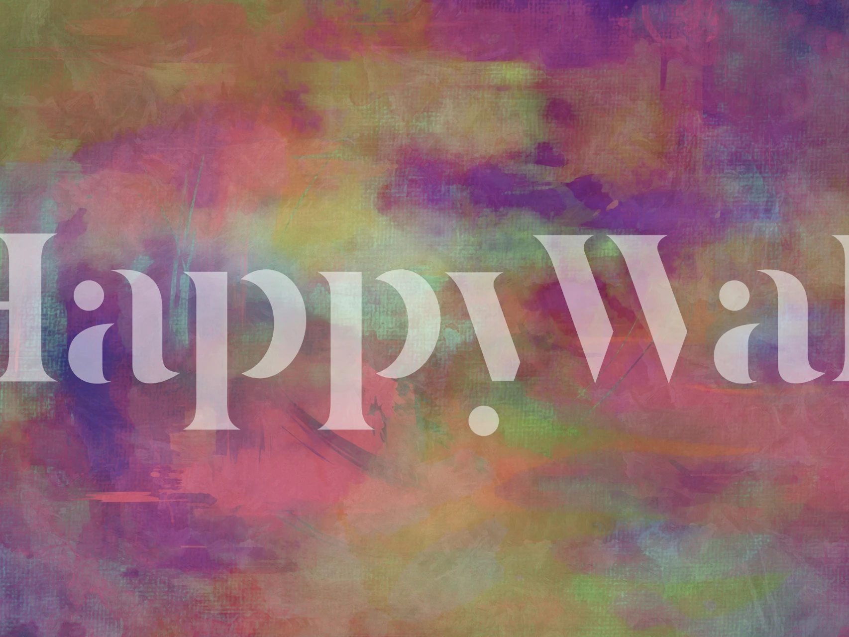 Ethereal Hues Tapete in einem stilvollen Interieur