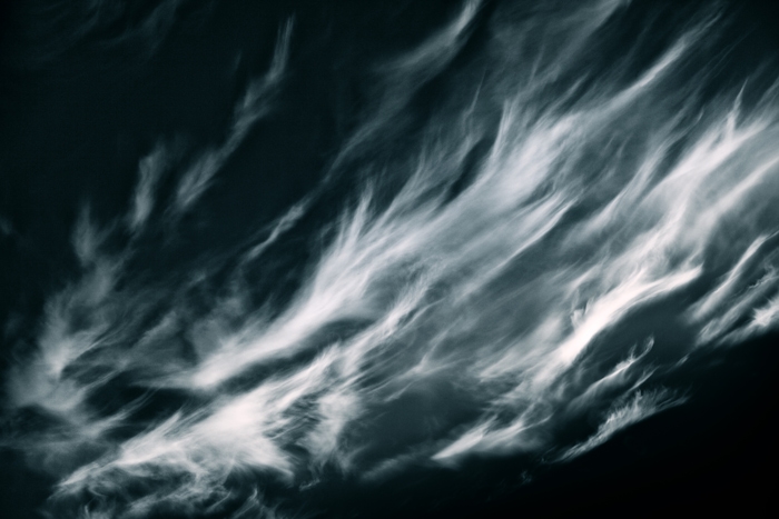 Black And White Ethereal Cloud Wallpaper