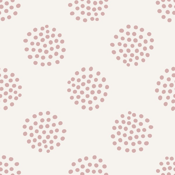 Dotty Dots moody pink