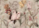 Tropical  Vintage Birds in Exotic Paradise