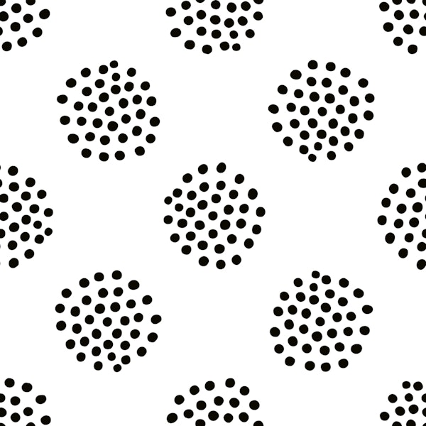 Dotty Dots black and white