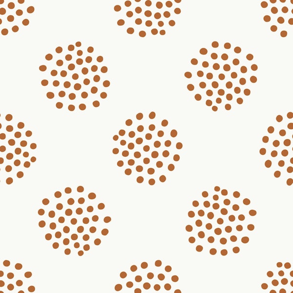 Dotty Dots boho brown