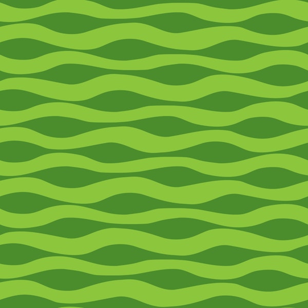 Ripples Abstract Stripes Lime Dark Green
