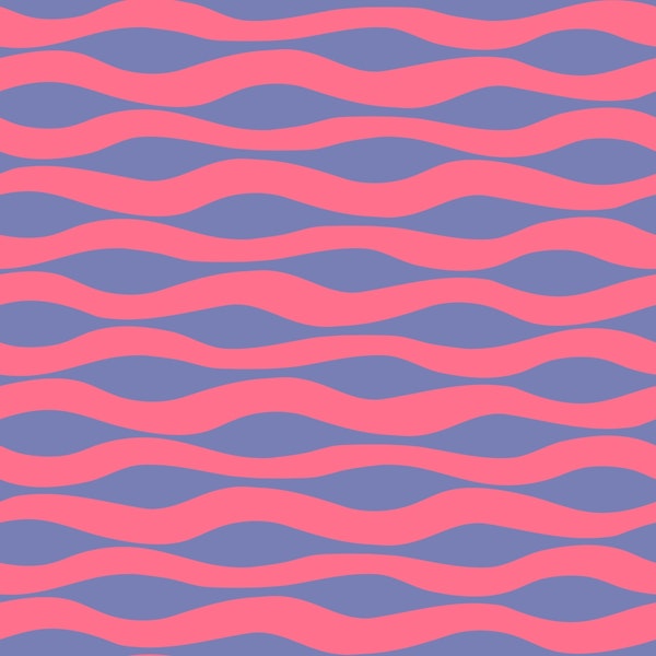 Ripples Abstract Stripes Pink Purple
