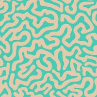 Brainy Abstract Coral Reef Coastal Sand Beige tapete