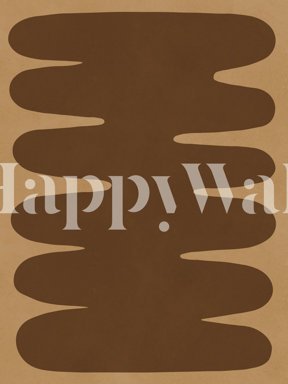Espresso Swirl Modernity wallpaper in a room