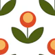 Nordic Tulip in Red