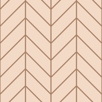 Chevron Pattern - Macchiato on Cream tapet