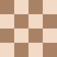 Macchiato and Cream Checkerboard - Large tapeta