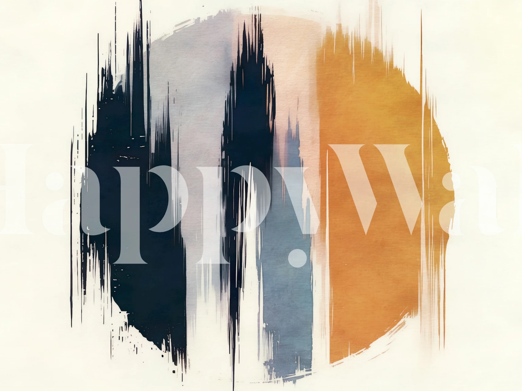 Bohemian Sun wallpaper in a stylish room