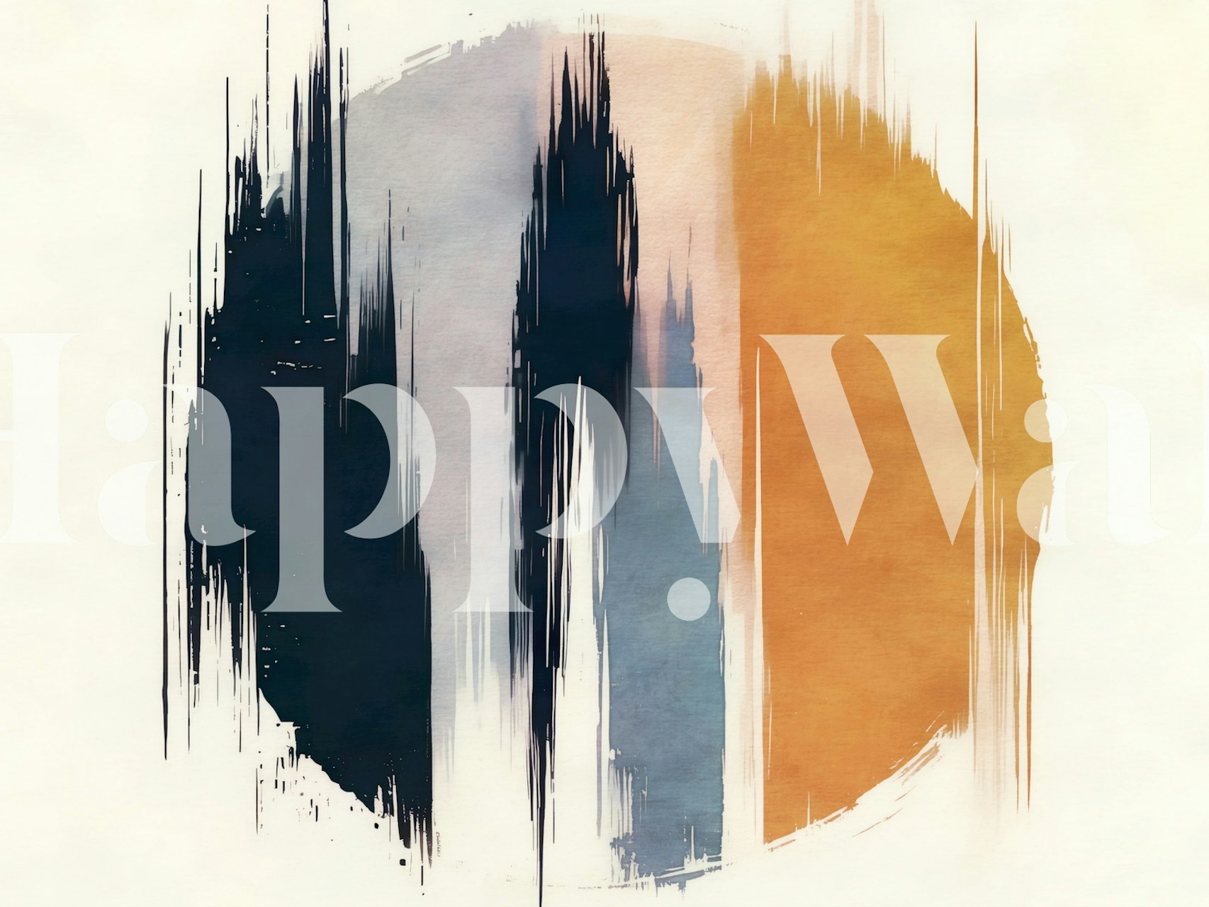 Bohemian Sun wallpaper in a stylish room