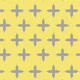 Geometric Harmony Decor in yelow and grey