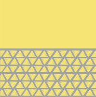 Sunkissed Triangles Saffron yellow wallpaper