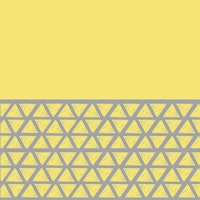 Sunkissed Triangles Saffron yellow tapete