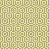 Geometric Honeycomb Delight wallpaper