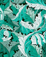 Victorian Acanthus design 4 behang