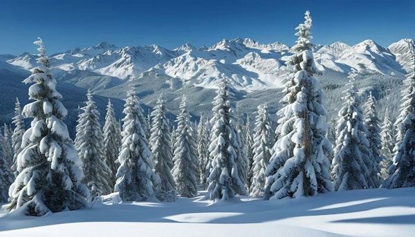 Winter Mountain Majesty