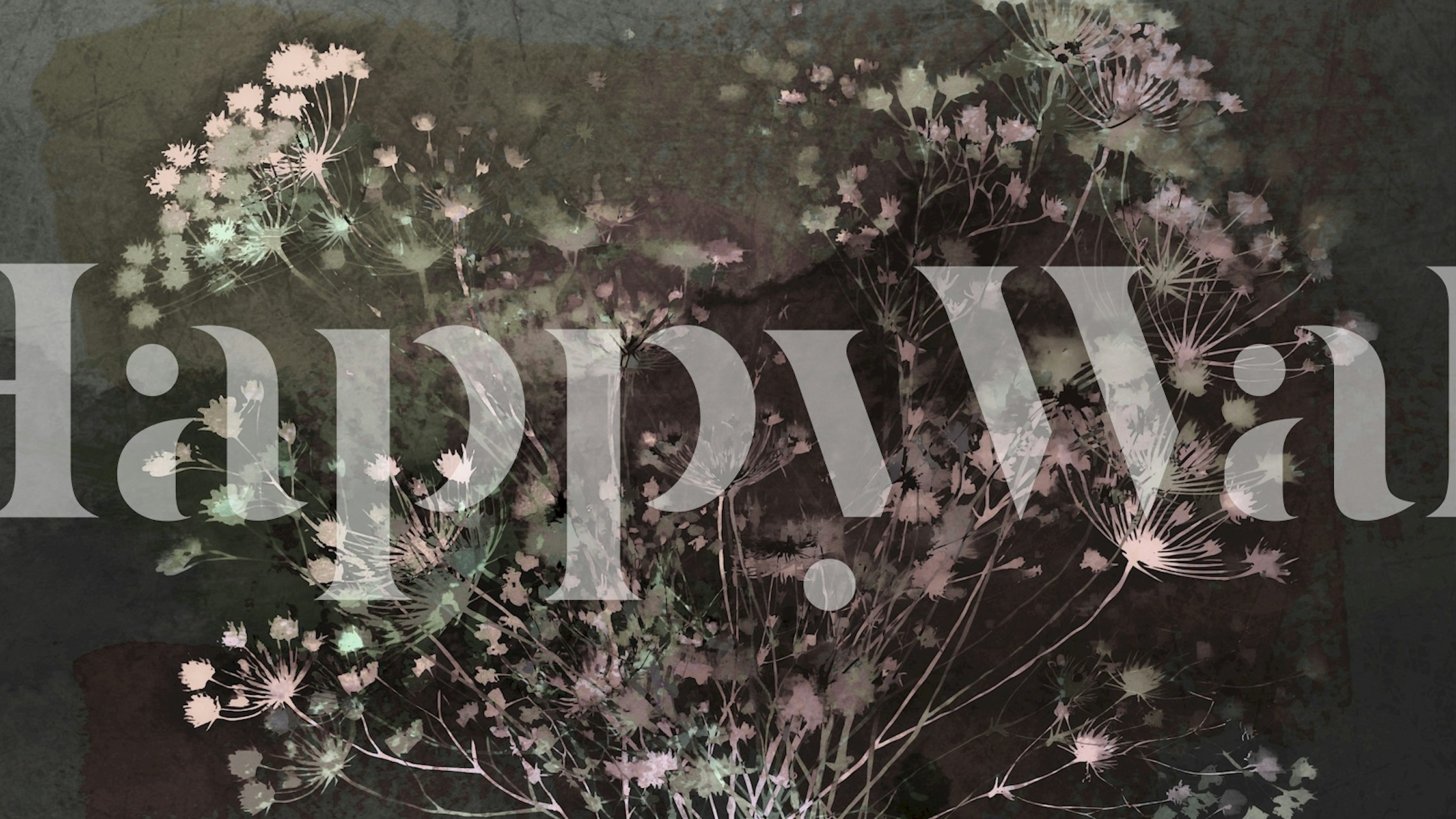 Tapeta Whispering Wildflowers v místnosti