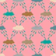 Cloudburst Kids Raindrops Pastel Pink