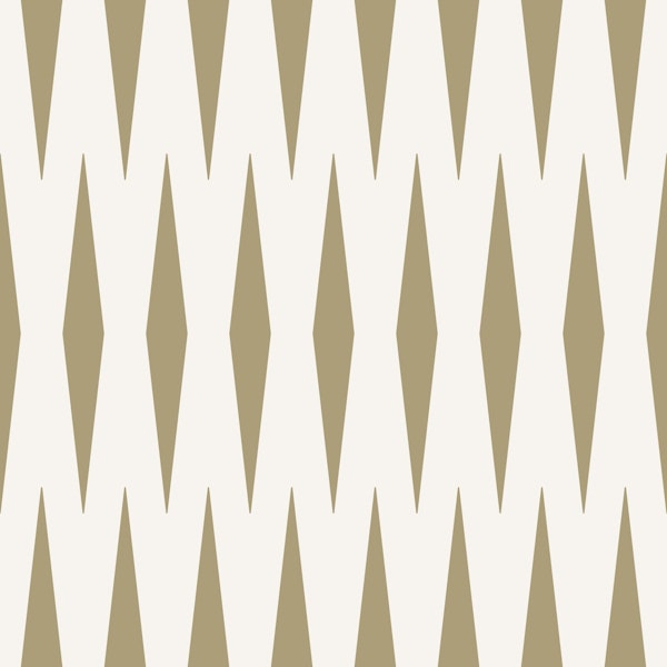 Diamond Geometric beige green