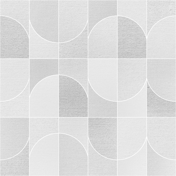 Canvas Geo Tiles Grey