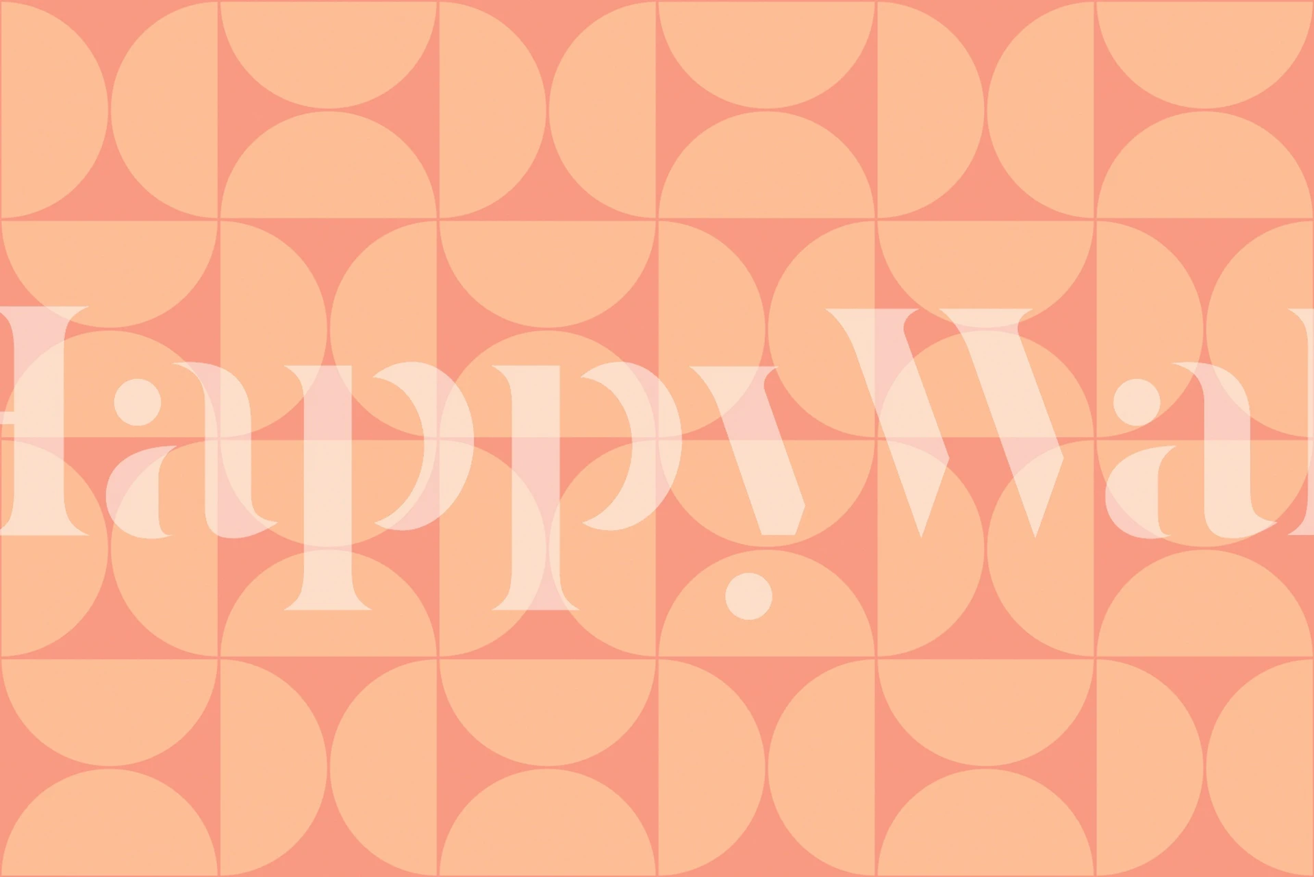 Mid-Century Modern Pattern No53 wallpaper design