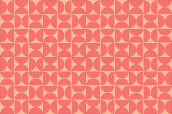 Mid-Century Modern Pattern No50 Medium