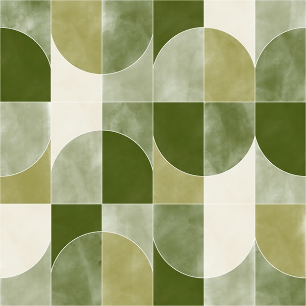 Color Washed Geo Tiles Musky