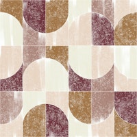 Sponge Painting Geo Tiles Fall Vibes behang