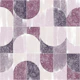 Sponge Painting Geo Tiles Purple Vibes