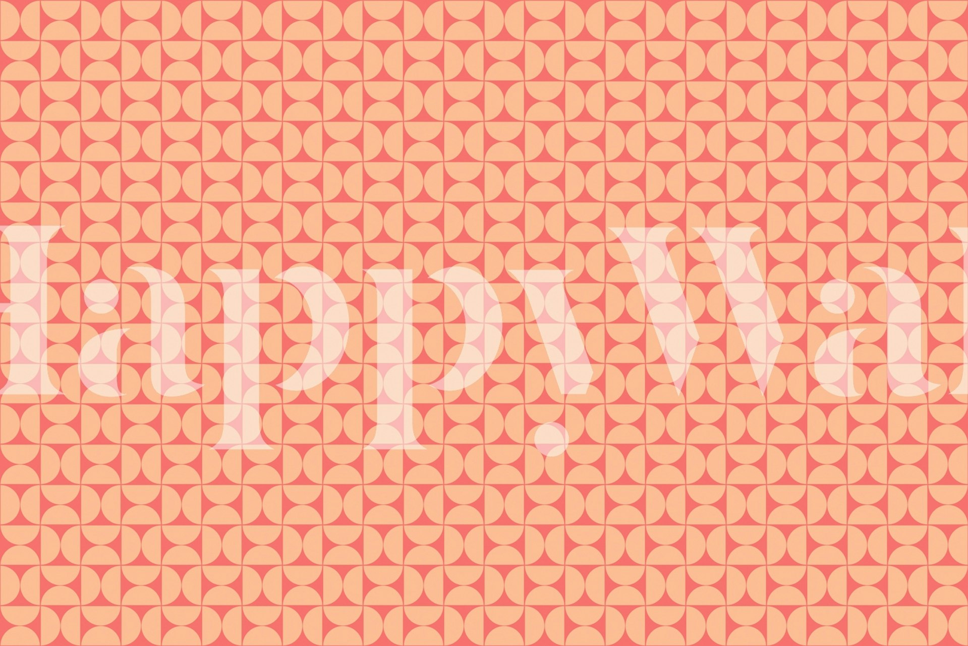 Dizajn tapete Mid-Century Modern u sobi