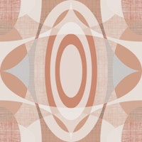 Mid Century Bauhaus Layered wallpaper