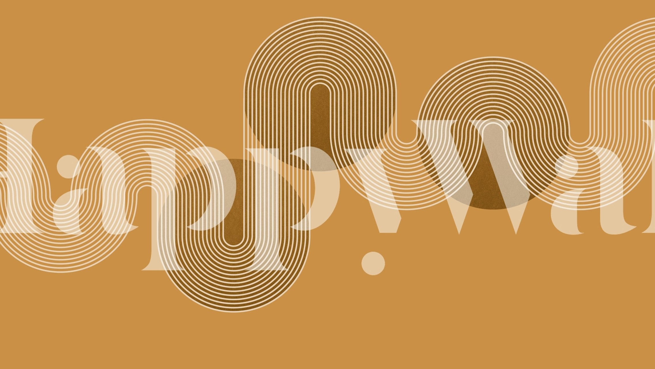 Zidna obloga Golden Waves Elegance u sobi