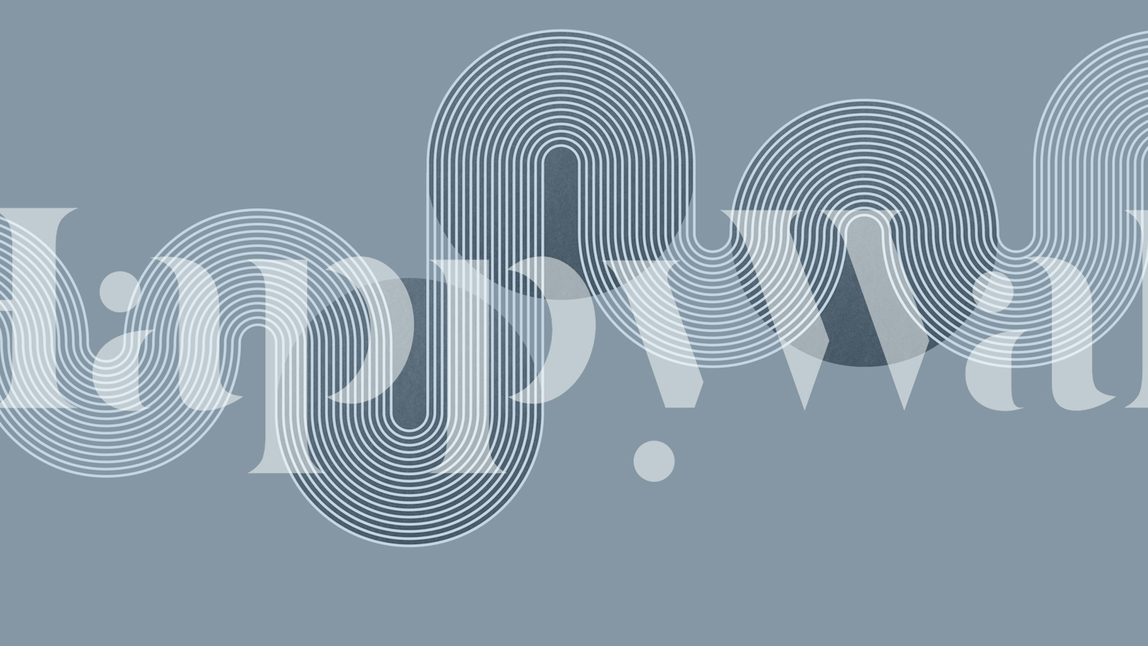 Curvy Line Chic tapet vist i et rum