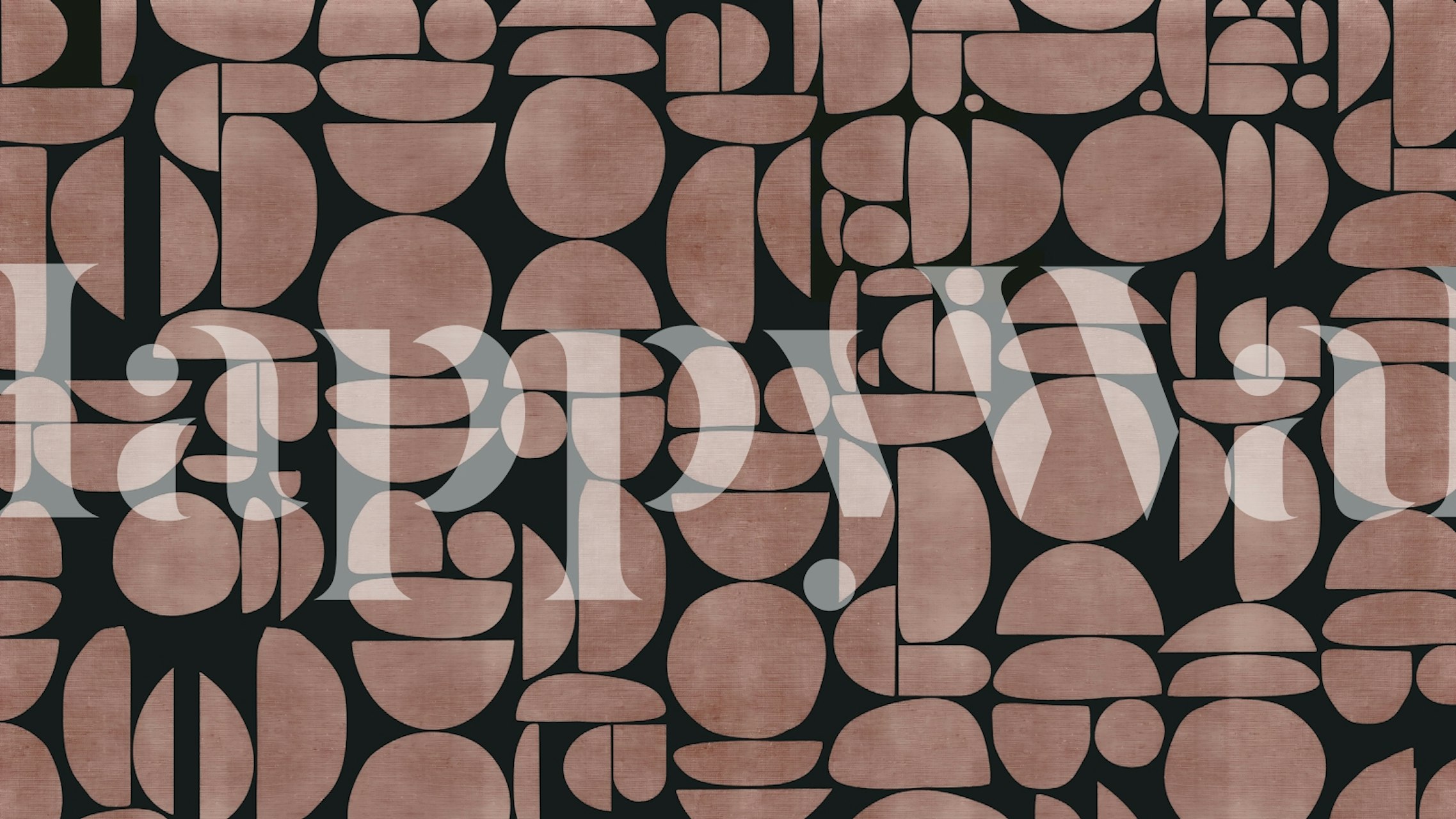 Σχεδιασμός ταπετσαρίας Abstract Cutout Shapes