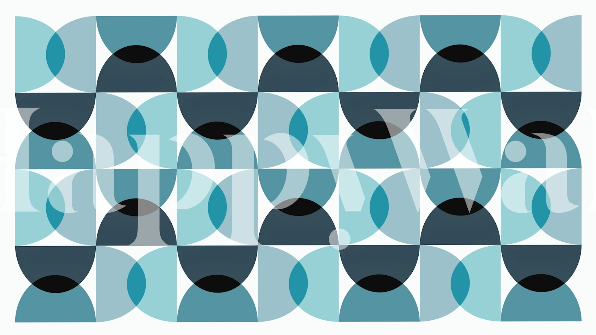 Retro Waves wallpaper design in a room