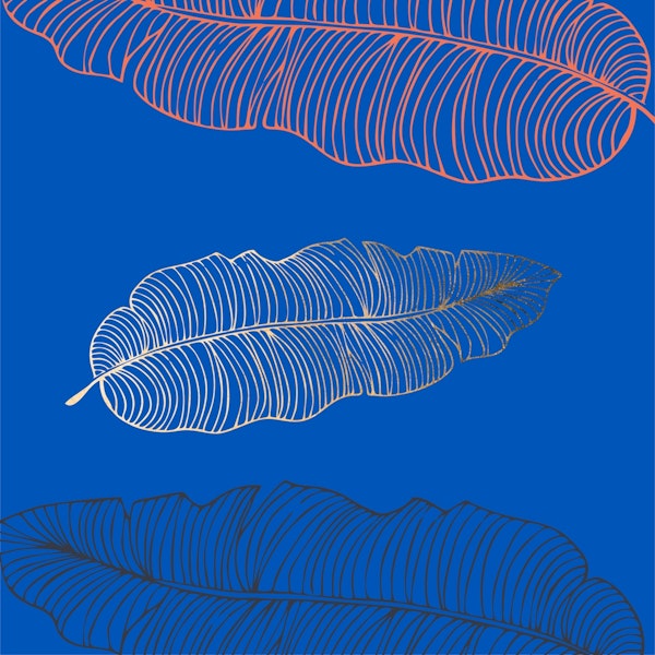 Navy Tropic Leaf Essence