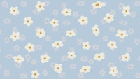 Daisy Meadow Dreams wallpaper