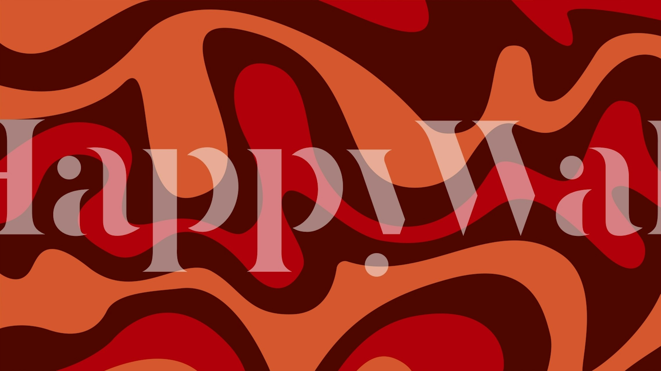 Dizajn tapeta Seventies Waves u sobi