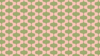 Green Pink Retro Waves wallpaper