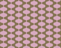 Green Pink Retro Waves tapet