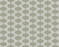Sage Geometric Harmony tapet