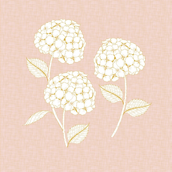 Pastel Hydrangea Charm