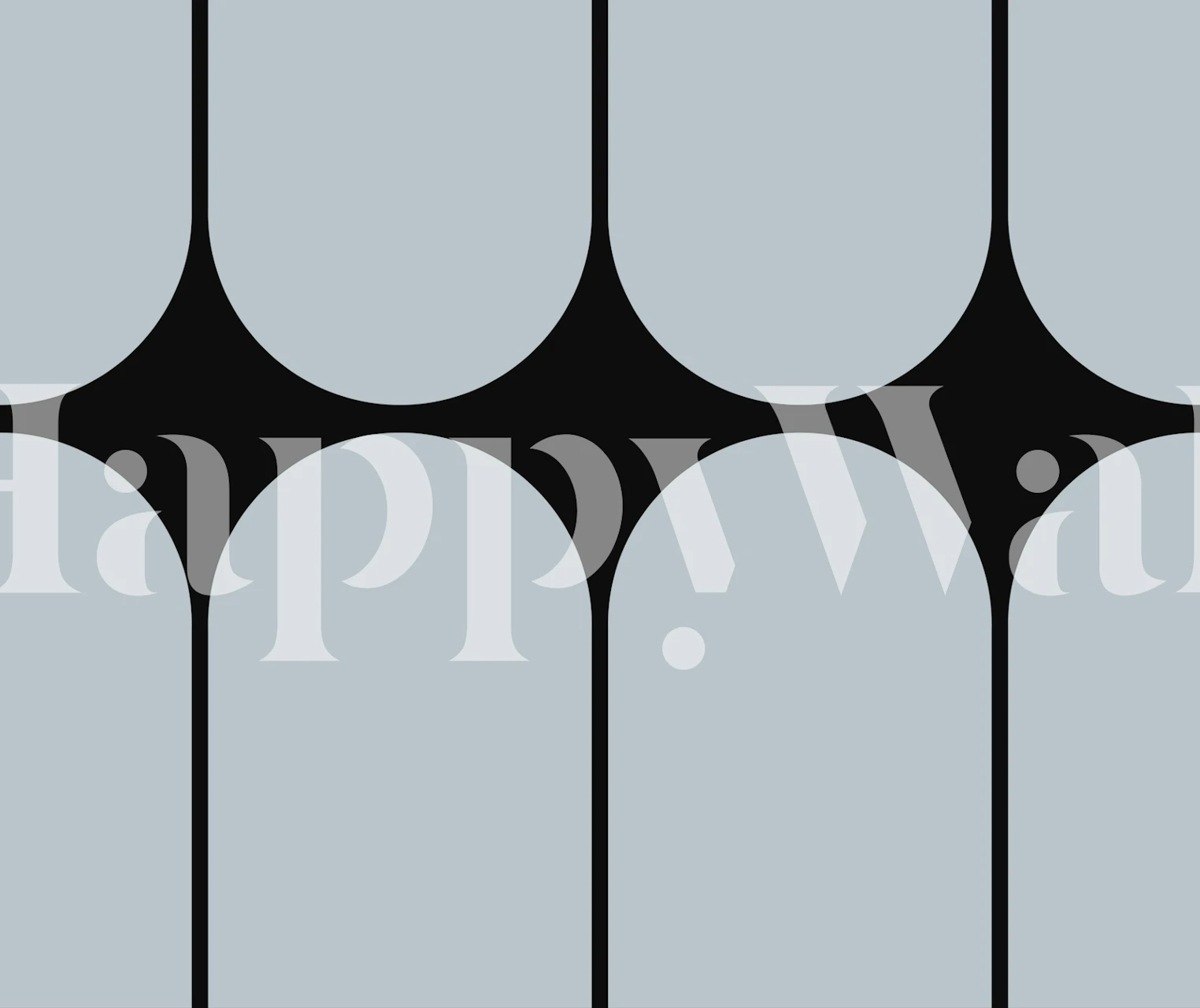 Black and grey geometric pattern wallpaper