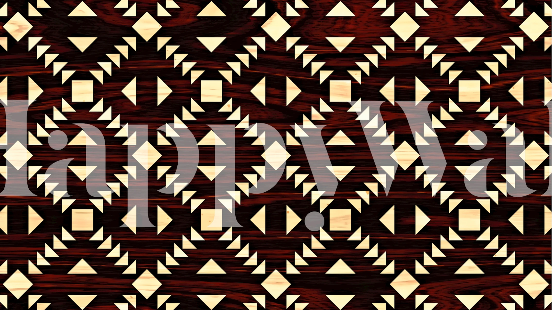 Luxury Wood Art wallpaper displayed in a room