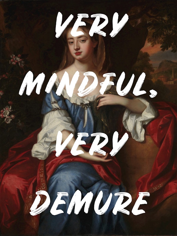 Very Mindful Very Demure Portrait