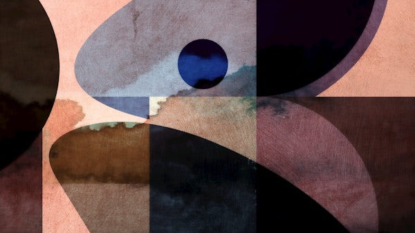 Geometric Watercolor Art