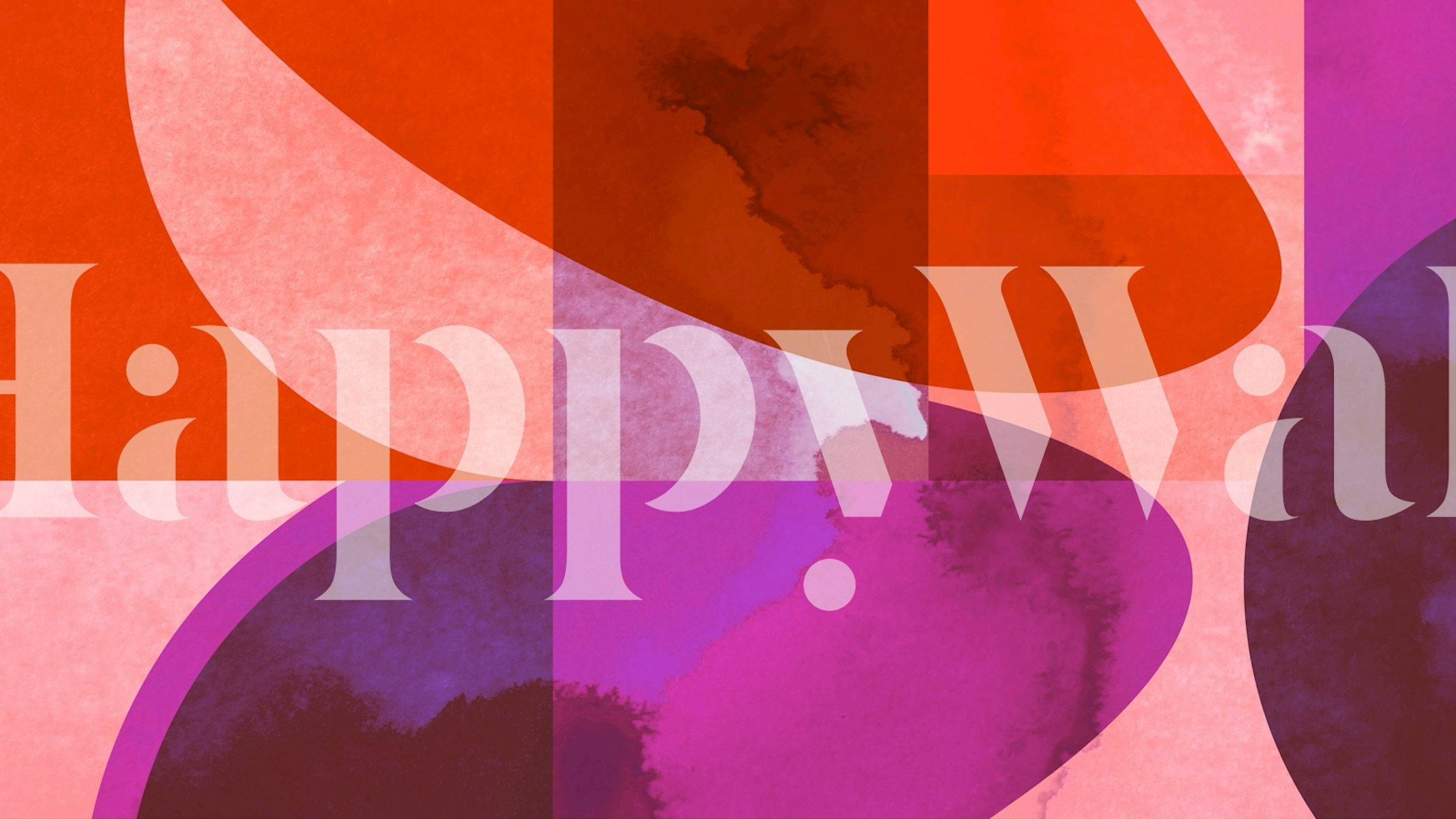 Modern Retro Vibes wallpaper in a room