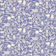 Underwater Mermaids and Sea Life Periwinkle