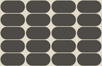 Modern Retro Pebbles wallpaper